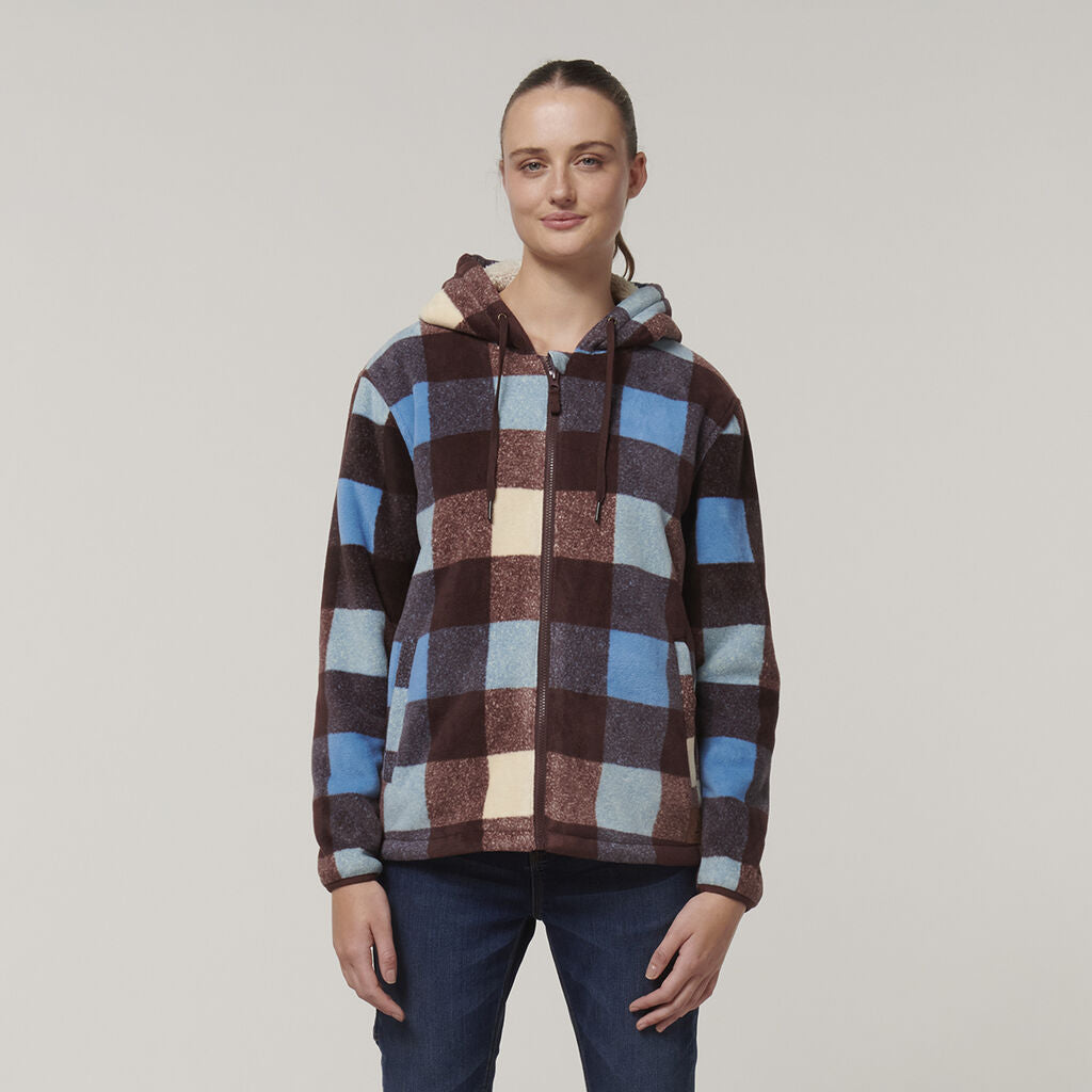 Hard Yakka Y08522 Women's Check Zoodie