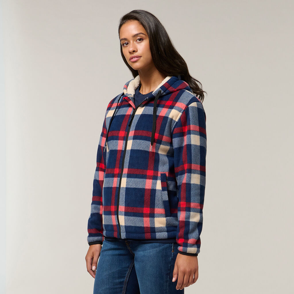 Hard Yakka Y08522 Women's Check Zoodie