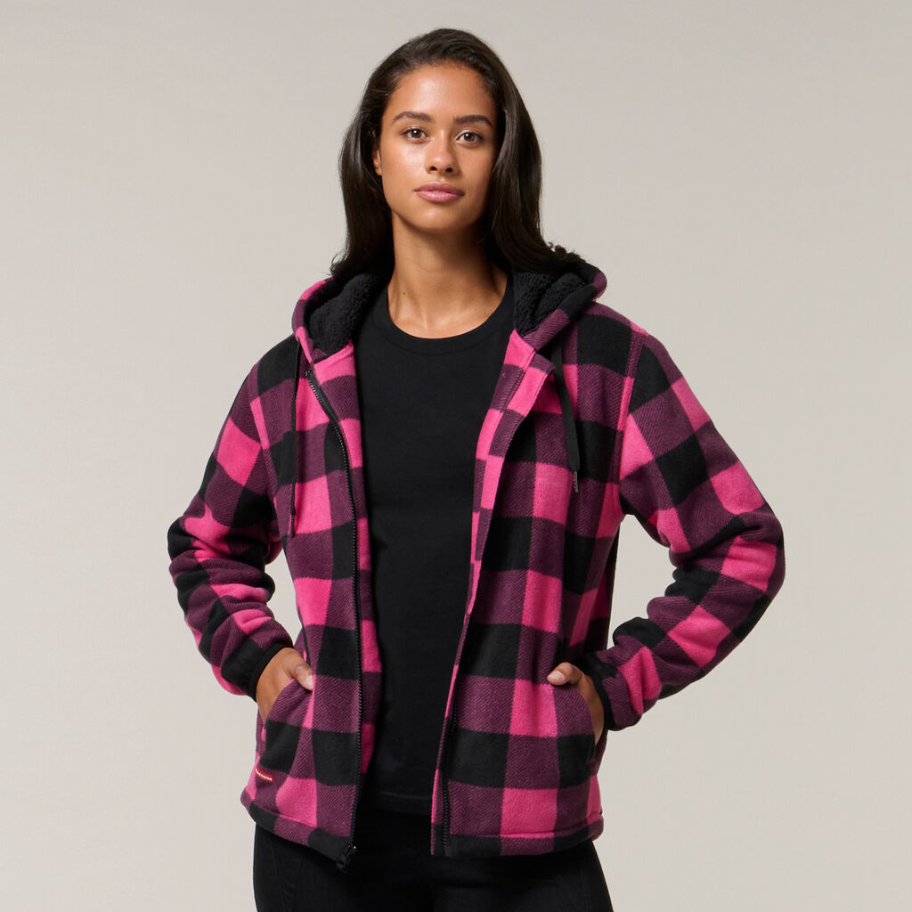 Hard Yakka Y08522 Women's Check Zoodie