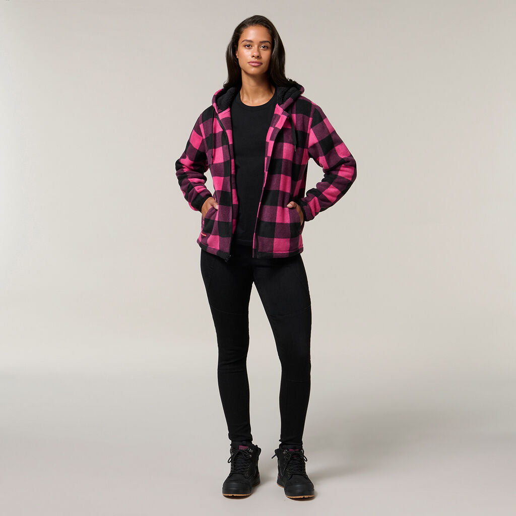 Hard Yakka Y08522 Women's Check Zoodie