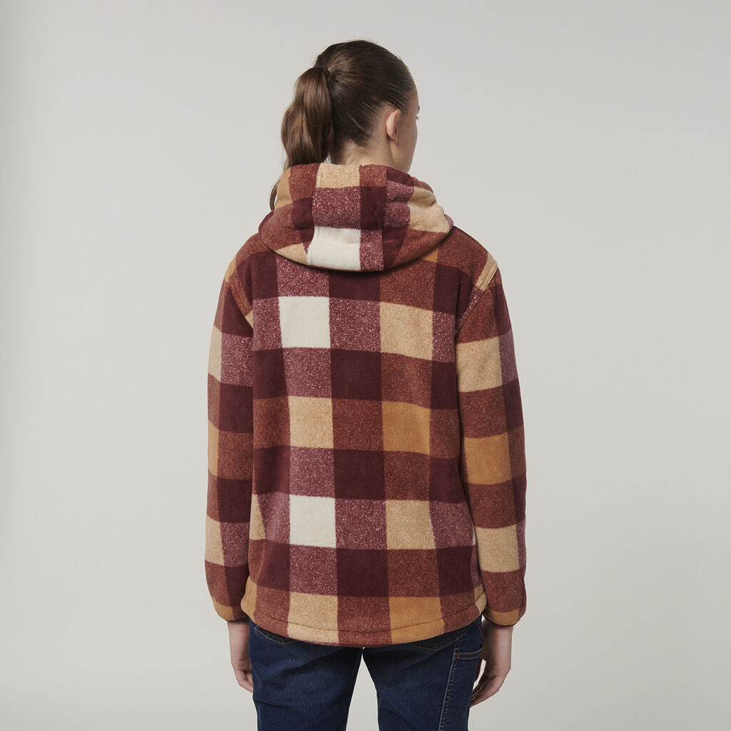 Hard Yakka Y08522 Women's Check Zoodie