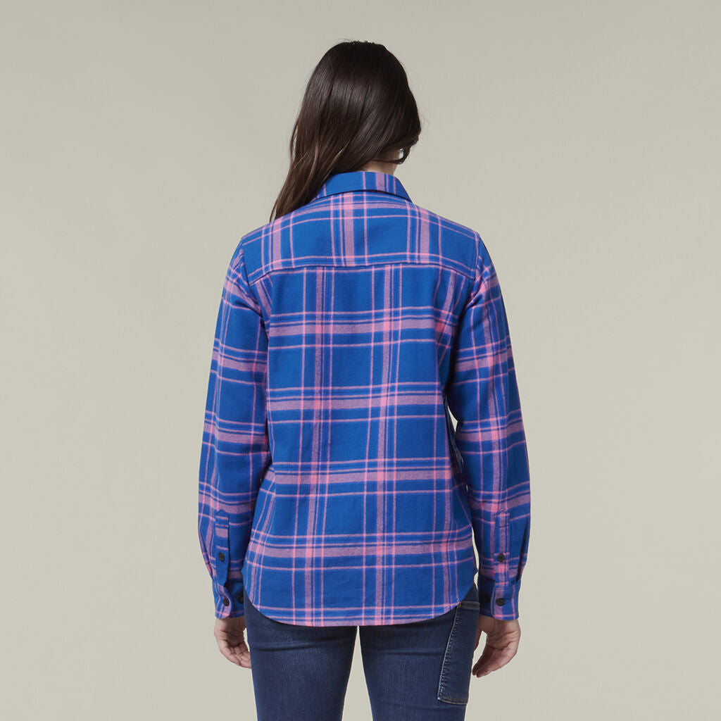 Hard Yakka Y08744 Women's Check Flannie