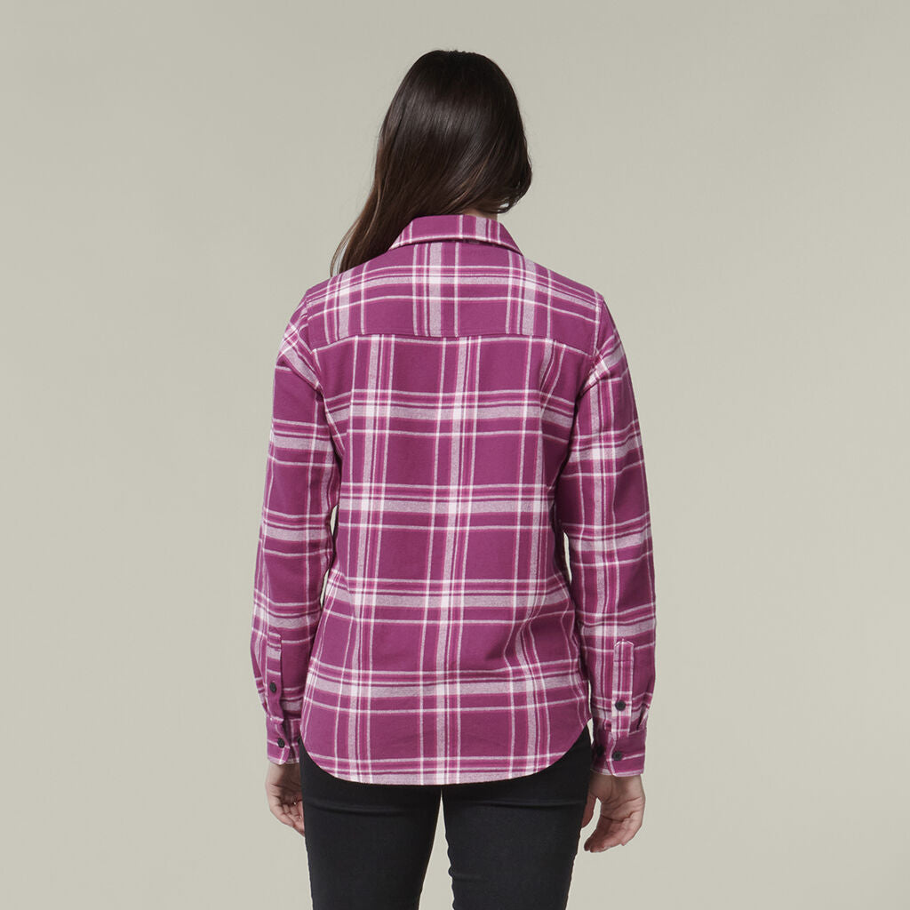 Hard Yakka Y08744 Women's Check Flannie