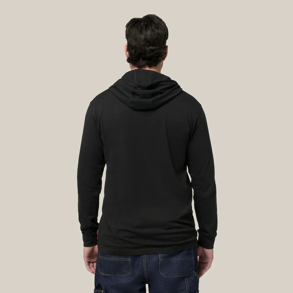Hard Yakka Y11244 Heritage Long Sleeve Tee With Hood