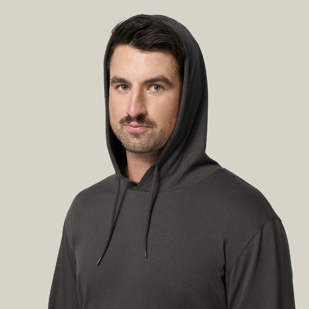 Hard Yakka Y11244 Heritage Long Sleeve Tee With Hood