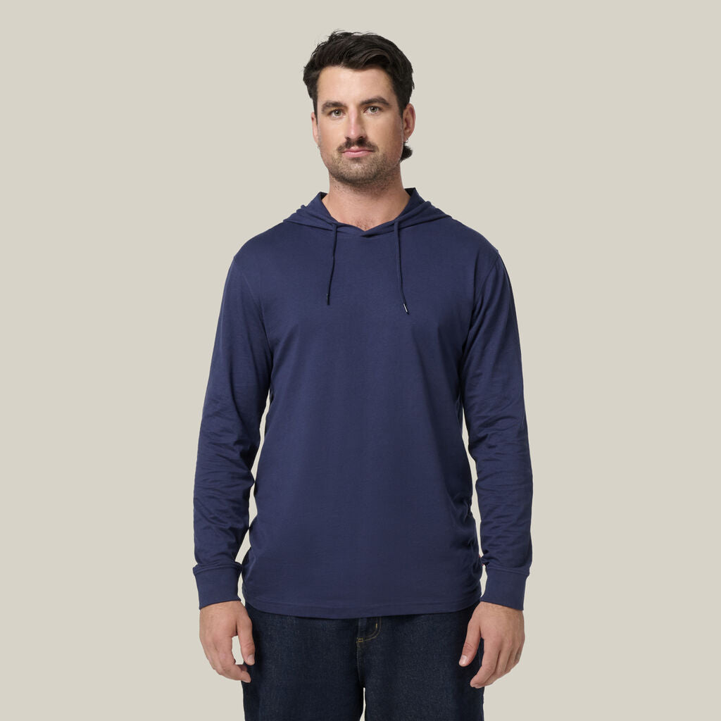 Hard Yakka Y11244 Heritage Long Sleeve Tee With Hood
