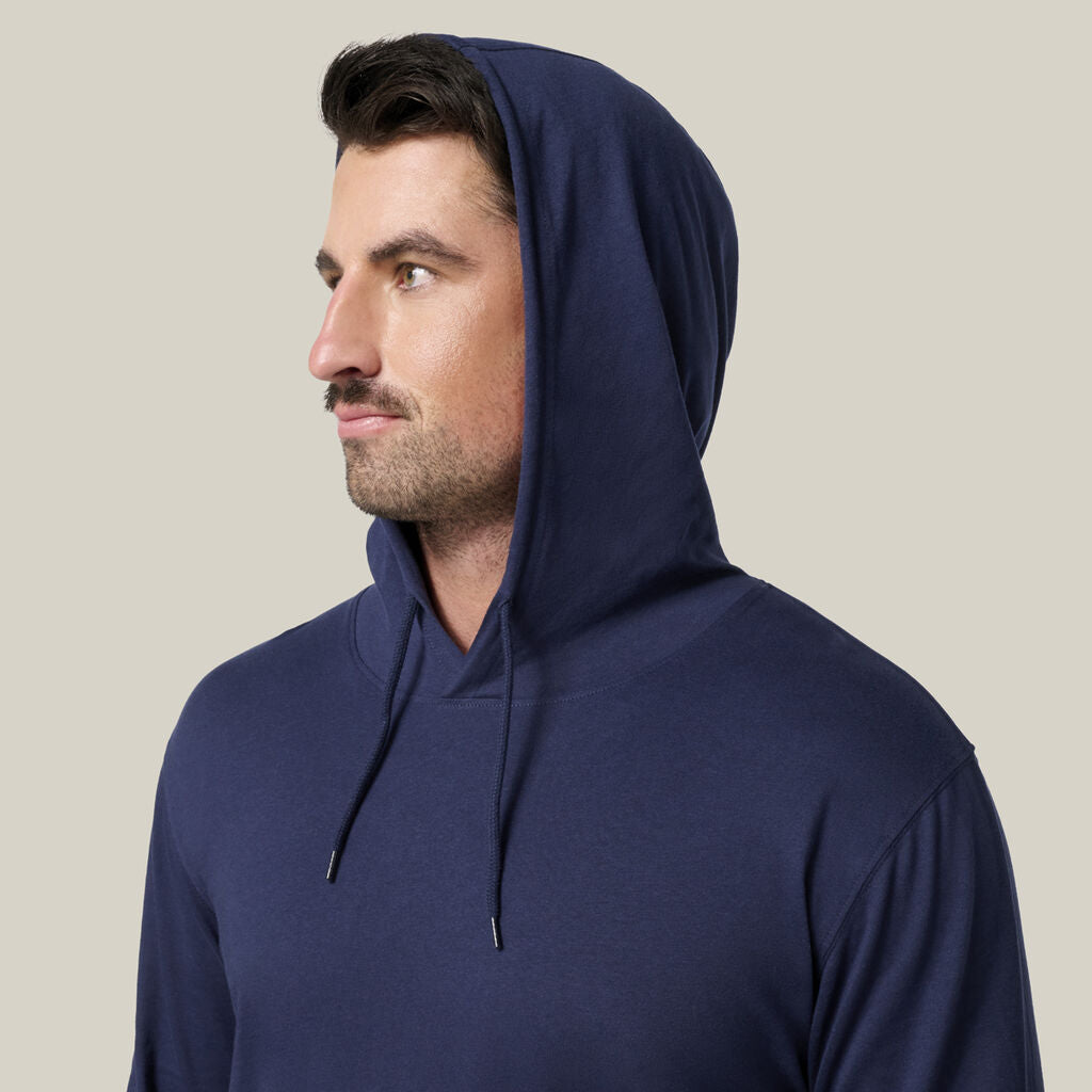 Hard Yakka Y11244 Heritage Long Sleeve Tee With Hood