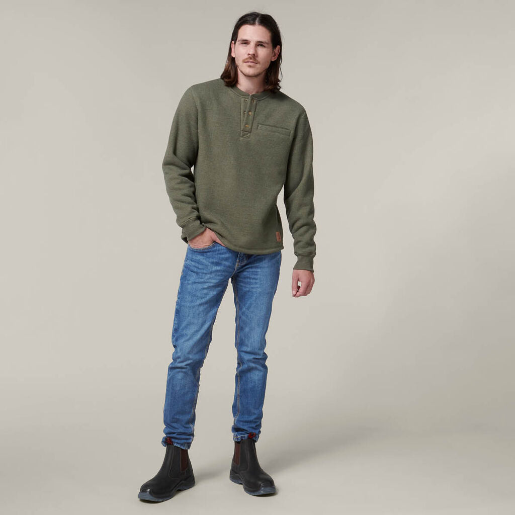 Hard Yakka Y19488 Sherpa Henley