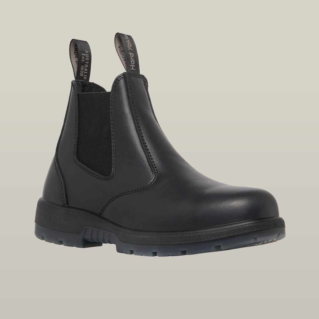 Hard Yakka Y60175 Outback Gusset PR Black Safety Boots