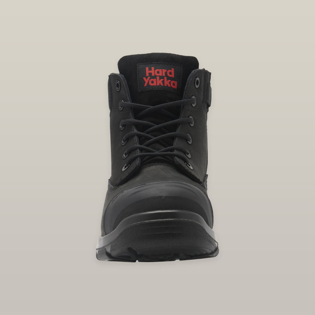 Hard Yakka Y60360 Toughmaxx 6Z Steel Toe Safety Boot-Black