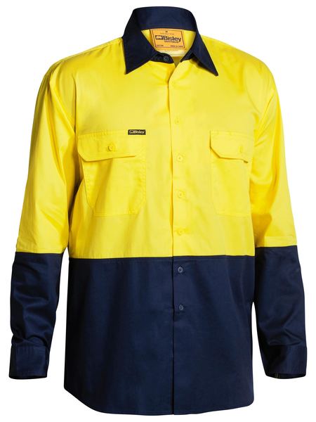 Bisley BS6895 Hi Vis Cool Lightweight Drill Shirt