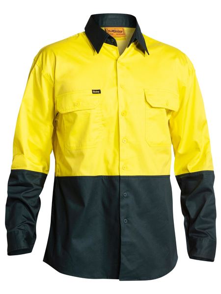 Bisley BS6895 Hi Vis Cool Lightweight Drill Shirt