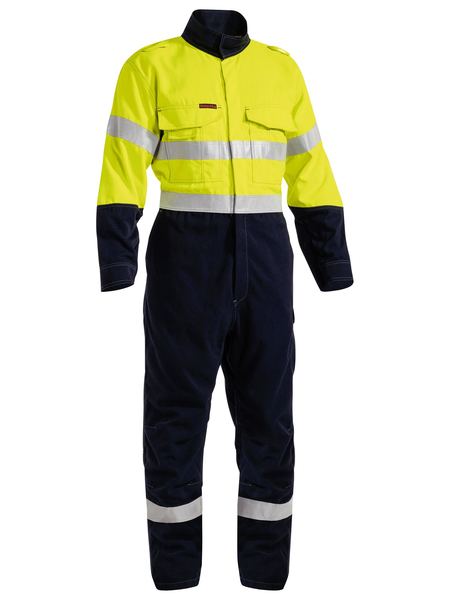 Bisley Tencate Tecasafe® Plus 700 Taped Hi Vis Engineered Fr Vented Coverall BC8086T