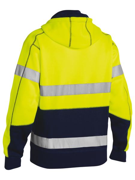 Bisley BK6819T Taped Hi-vis Fleece Hoodie