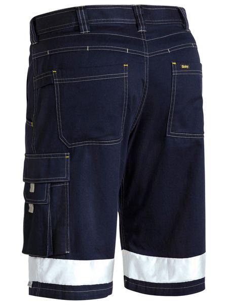Bisley BSHC1432T Taped Cool Vented Lightweight Cargo Short Navy