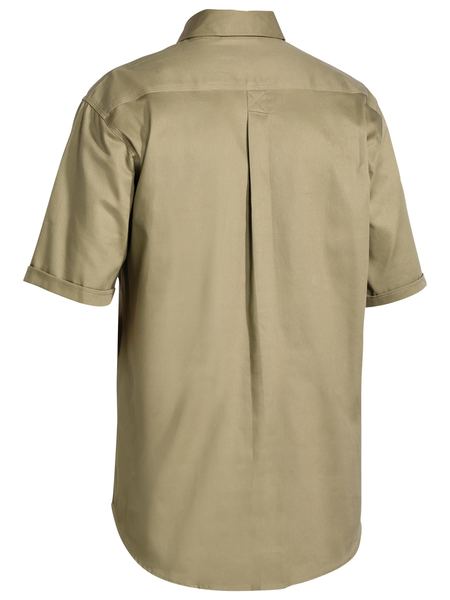 Bisley BSC1433 Closed Front Cotton Drill S/S Shirt