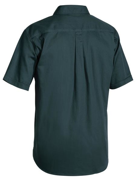 Bisley BSC1433 Closed Front Cotton Drill S/S Shirt