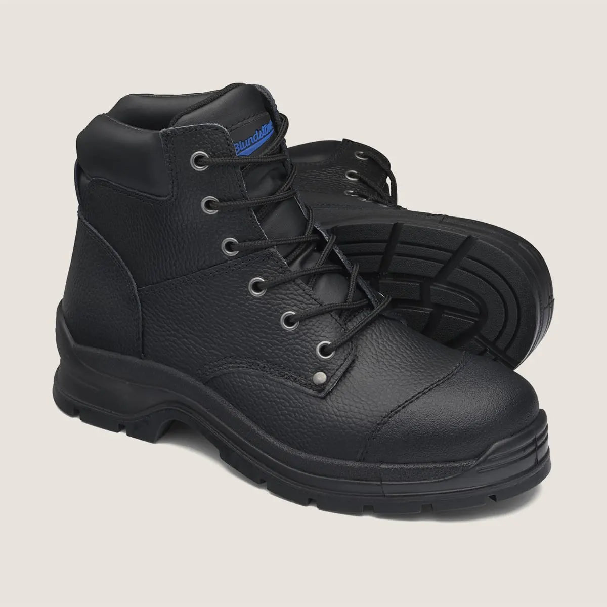 Blundstone 313 Lace Up Safety Boot-Black