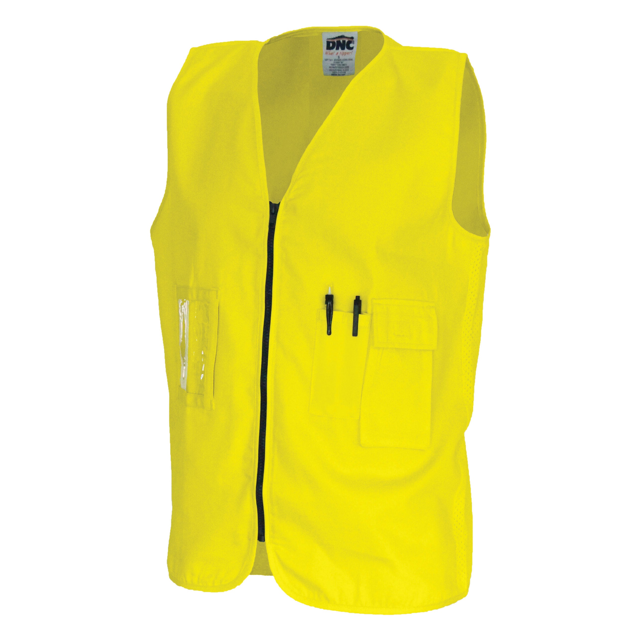 DNC 3808 Daytime Cotton Vest-Yellow