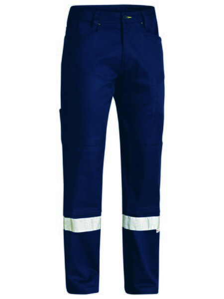 Bisley BP6474T X Airflow™ 3m Taped Ripstop Vented Work Pants-Navy