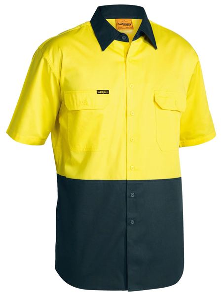 Bisley BS1895 Hi-vis Cool Lightweight Drill Shirt