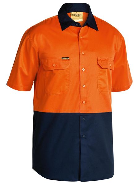 Bisley BS1895 Hi-vis Cool Lightweight Drill Shirt