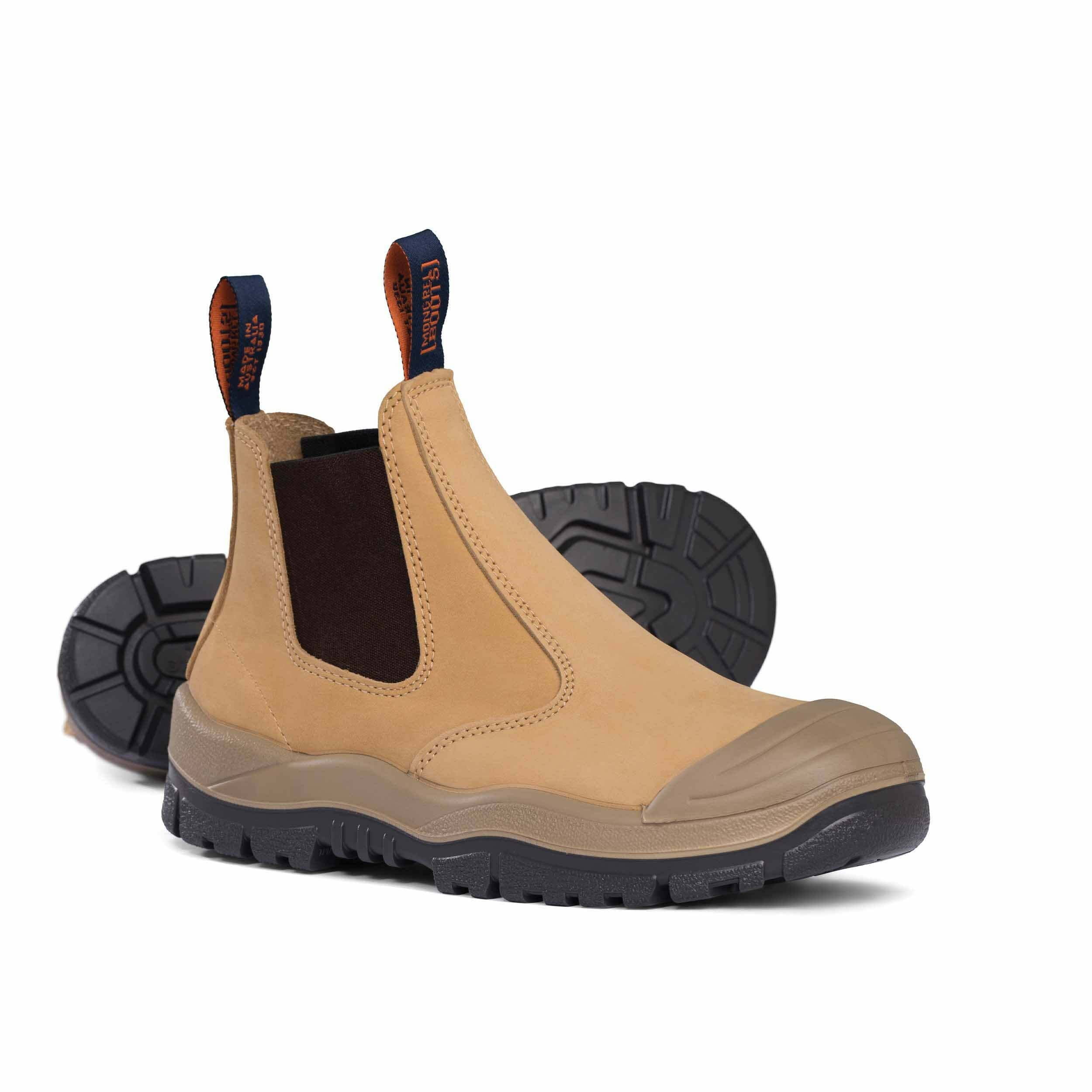 Mongrel 440050 Wheat Elastic Sided Safety Boot With Scuff