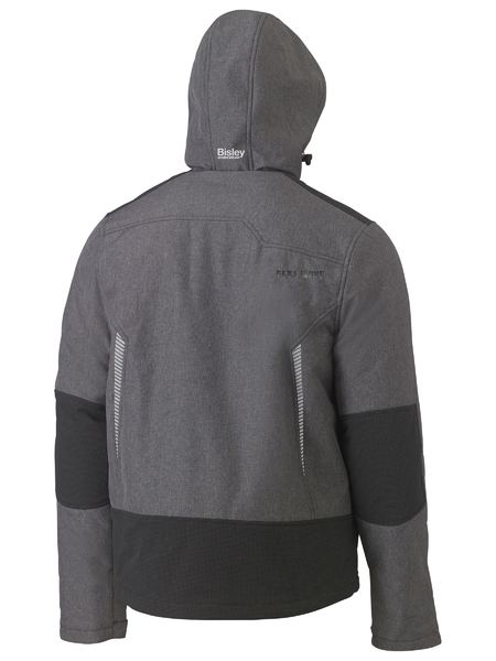 Bisley BJ6937 Flex & Move™ Shield Jacket-Charcoal