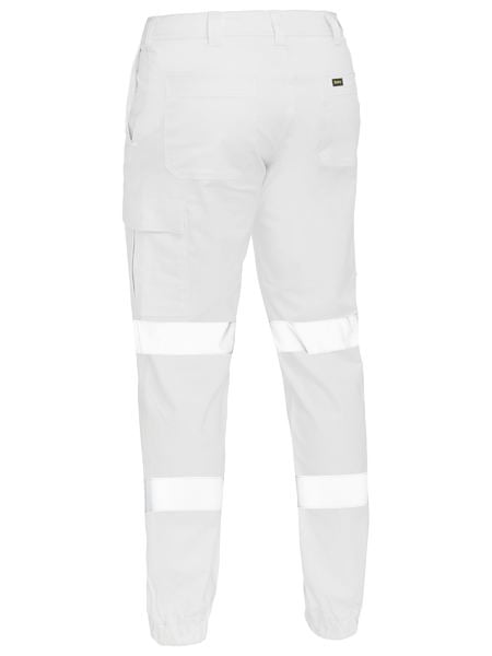 Bisley BPC6028T Taped Biomotion Stretch Cotton Drill Cargo Cuffed Pants
