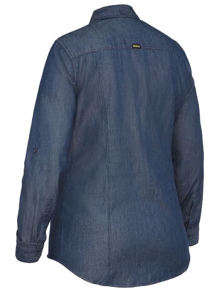 Bisley BL6602 Women's Long Sleeve Denim Work Shirt