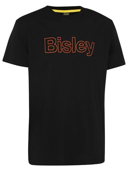 Bisley BKT084 Bisley Cotton Outline Logo Tee