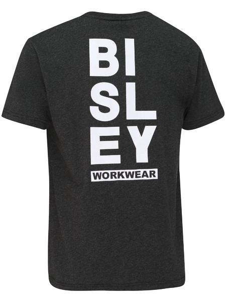 Bisley BKT091 Cotton Vertical Logo Tee