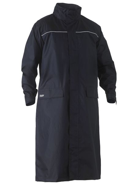 Bisley BJ6962 Navy Long Rain Coat