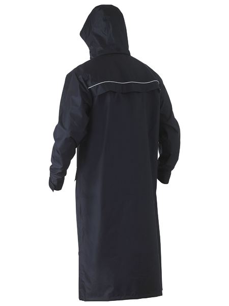 Bisley BJ6962 Navy Long Rain Coat