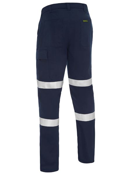 Bisley BPC6088T Taped Biomotion Recycled Cargo Work Pants-Navy