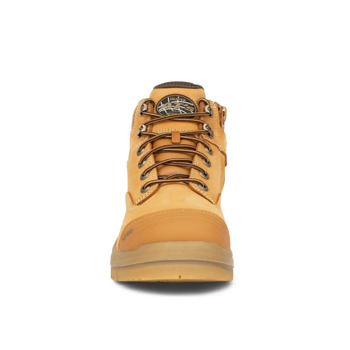 Oliver 55-330Z Wheat 130MM Zip Side Safety Boot