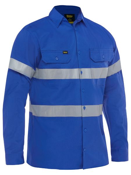 Bisley BS6883T Taped Cool Lightweight Drill Shirt