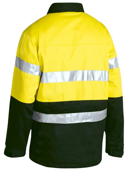 Bisley BK6710T Two Tone Hi-vis Drill Jacket 3M Reflective Tape