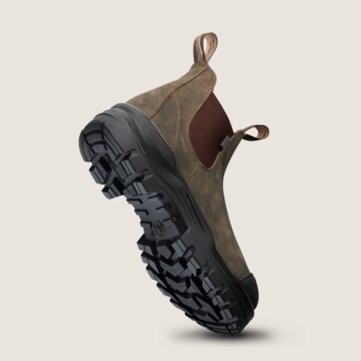 Blundstone 8002 Unisex RotoFlex Safety Boots - Rustic Brown