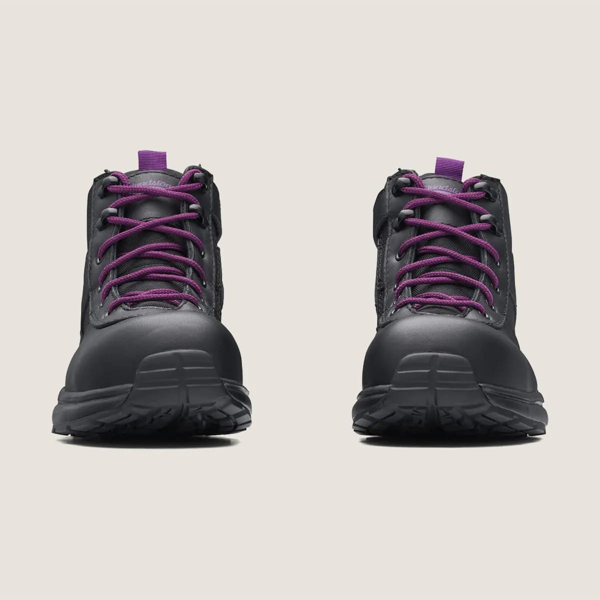 Blundstone 887 Women's Zip Safety Boot-Black