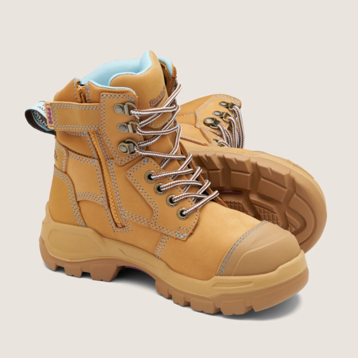 Blundstone 9960 Women's RotoFlex Safety Boots - Wheat