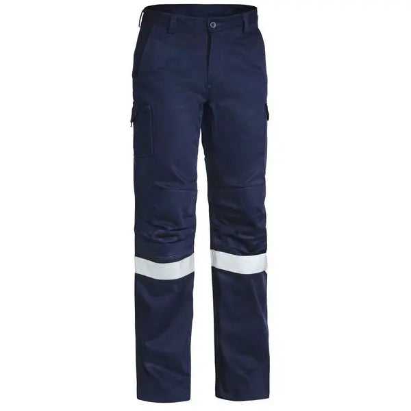 Bisley BPC6021T 3M Taped Men's Cargo Pants-Navy