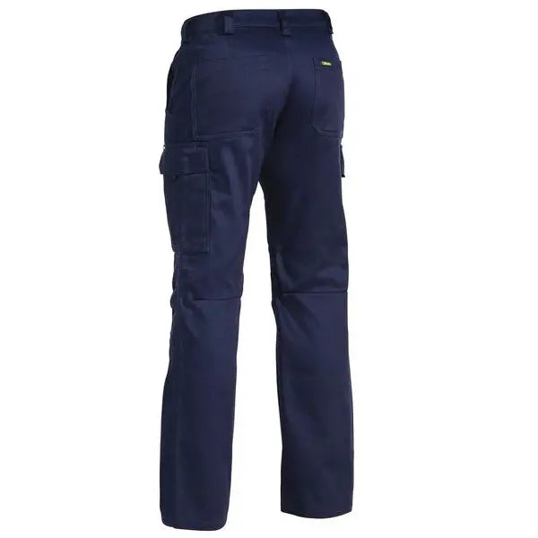 Bisley BPC6021 Industrial Engineered Men's Cargo Pants-Navy