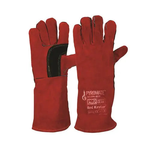 Pro Choice BRW16E Pyromate® Red Kevlar® Glove Large