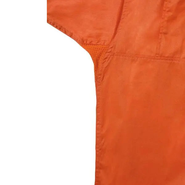 Bisley BS6894 Men's Cool Lightweight Gusset Cuff Hi-vis L/S Shirt-Orange