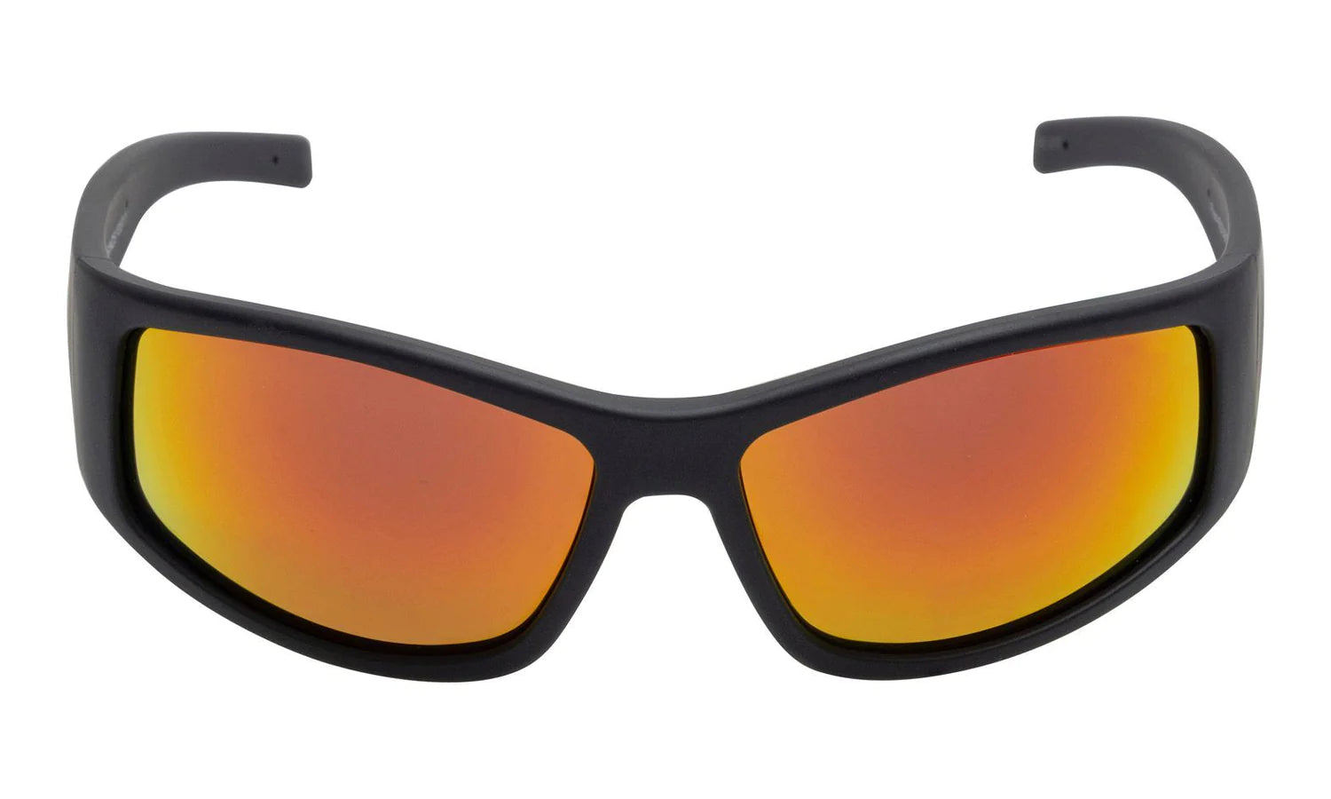 Ugly Fish RSU5507 MBL.O Flex Safety Sunglasses - Matt Black Frame/Orange Revo Lens
