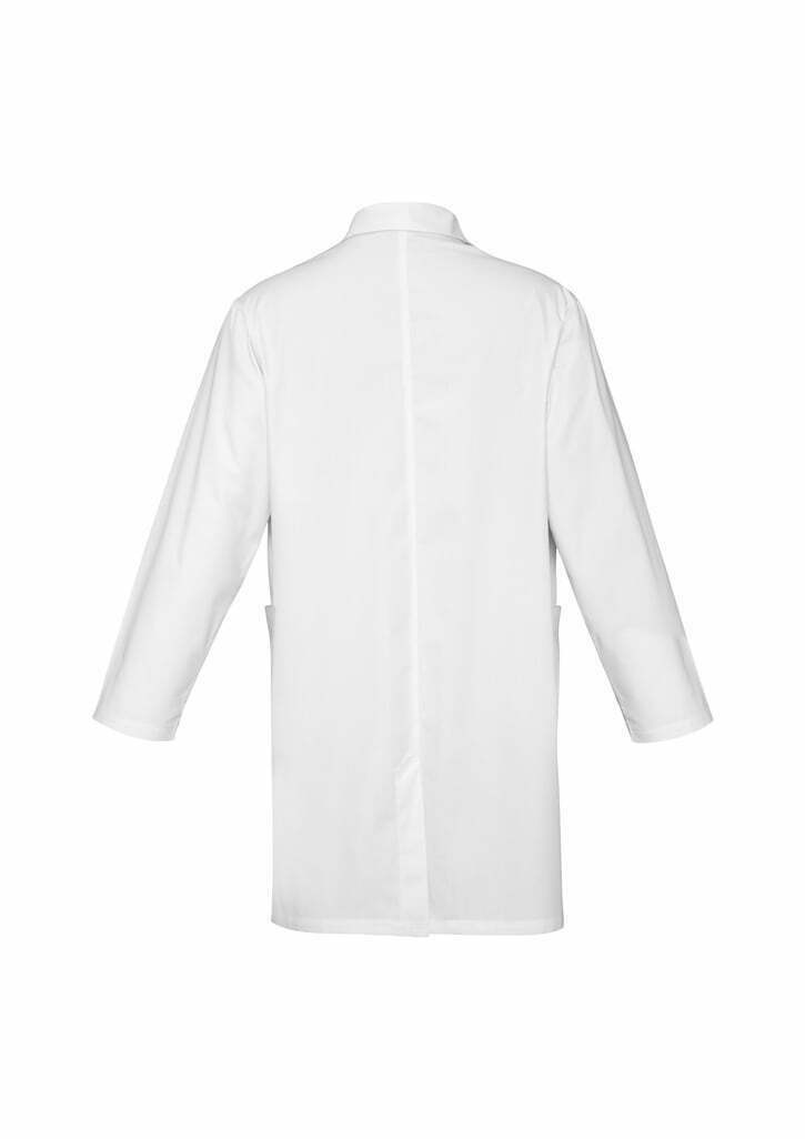 Biz Collection H132ML Unisex Classic Lab Coat White