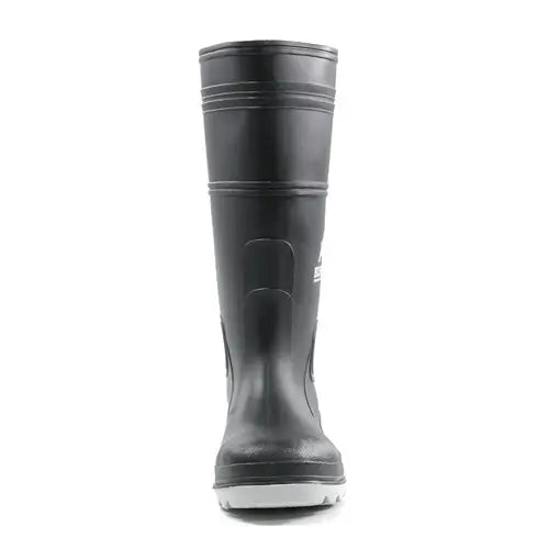 Bison INCAGSBKGY Gumboot PVC Safety-Black/Grey