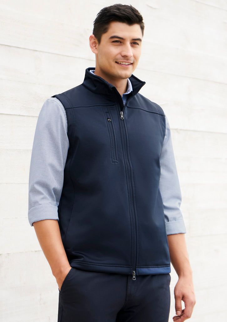 Biz Collection Mens Soft Shell Vest | Motoman