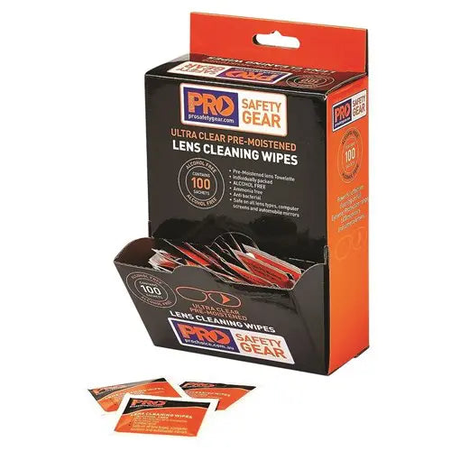 Pro Choice LC100AF Lens Cleaning Wipe – Alcohol Free 100 Pack